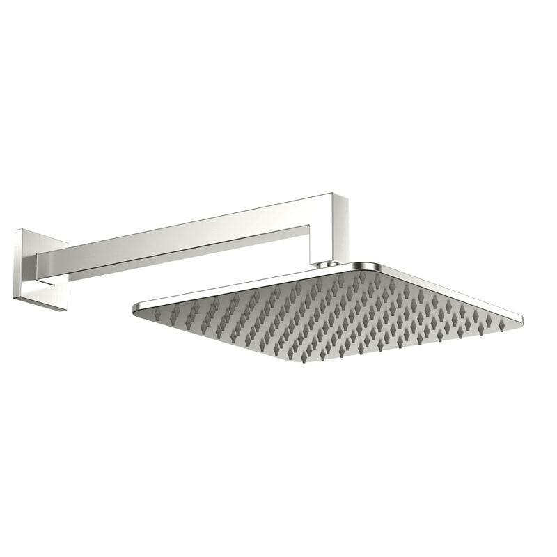 Scudo Square Shower Arm & Head (1 size, 6 colours) - Brand New Bathrooms