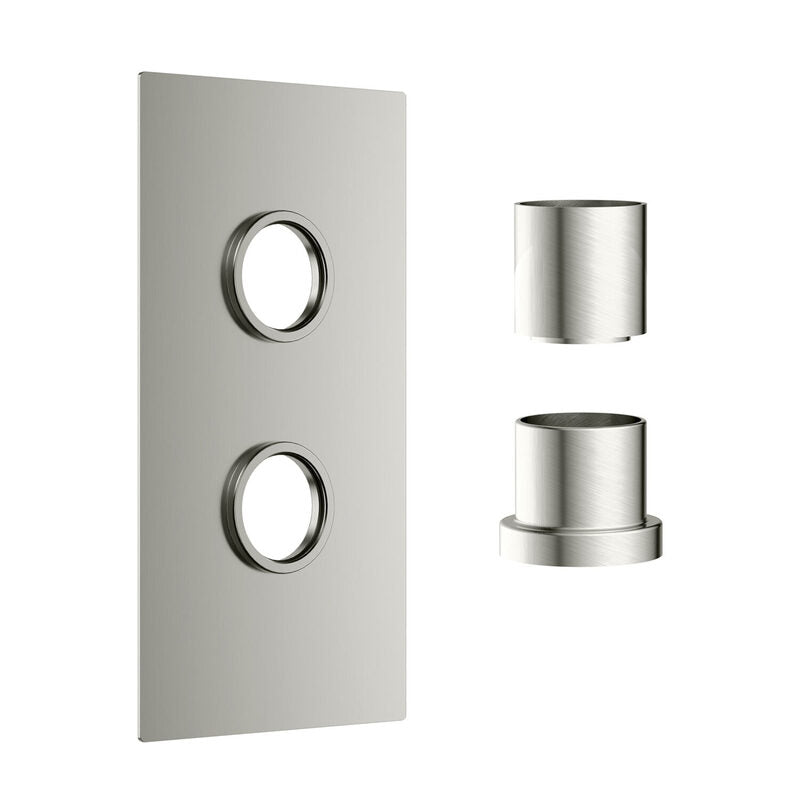 Scudo Concealed Shower Plate with Sleeve (1 outlet) (1 size, 6 colours) - Brand New Bathrooms