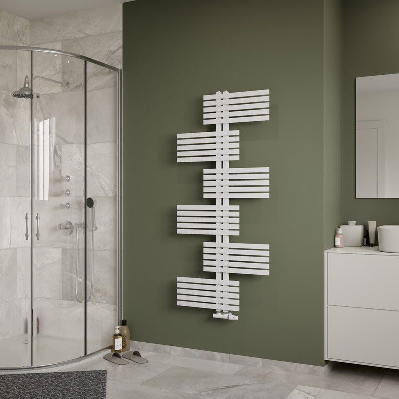 Eucotherm Niam Parallel Flat Panel Towel Radiators (2 colours, 2 sizes) - Brand New Bathrooms