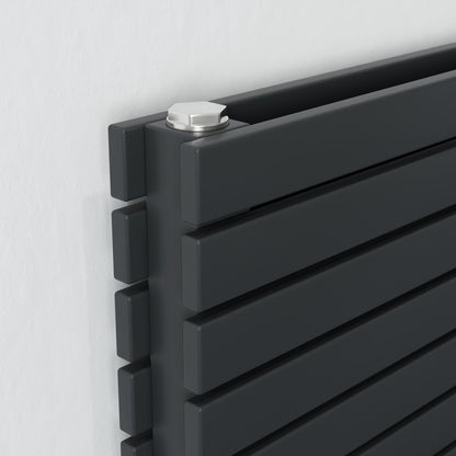 Eucotherm Niam Primus Flat Panel Towel Radiator (3 sizes, 2 colours, 2 styles) - Brand New Bathrooms