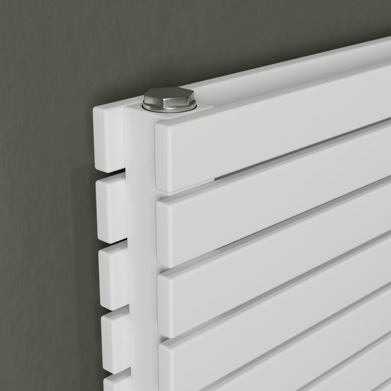 Eucotherm Niam Primus Flat Panel Towel Radiator (3 sizes, 2 colours, 2 styles) - Brand New Bathrooms