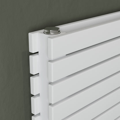 Eucotherm Niam Primus Flat Panel Towel Radiator (3 sizes, 2 colours, 2 styles) - Brand New Bathrooms