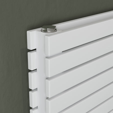 Eucotherm Niam Primus Flat Panel Towel Radiator (3 sizes, 2 colours, 2 styles) - Brand New Bathrooms