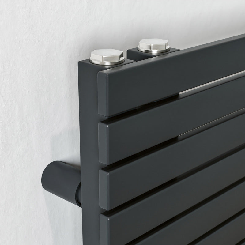 Eucotherm Niam Trium Flat Panel Towel Radiators (2 colours, 3 sizes) - Brand New Bathrooms