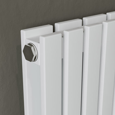 Eucotherm Niam Twin Vertical Tube Radiator (2 colours, 3 sizes) - Brand New Bathrooms