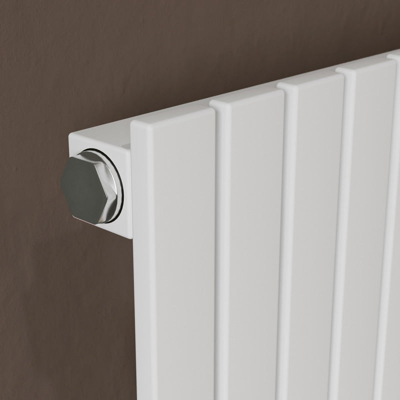 Eucotherm Niam Single Vertical Tube Radiator (2 colours, 3 sizes) - Brand New Bathrooms