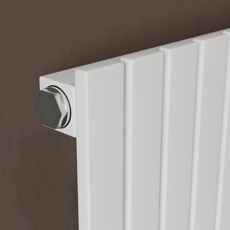 Eucotherm Niam Single Vertical Tube Radiator (2 colours, 3 sizes) - Brand New Bathrooms