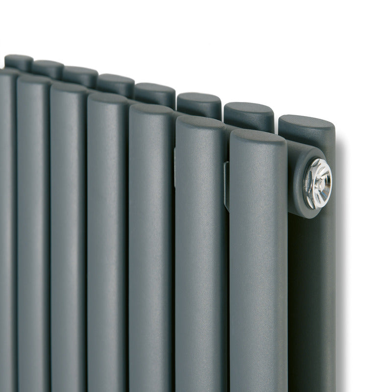 Eucotherm Nova Duo Vertical Tube Radiator (2 colours, 12 sizes) - Brand New Bathrooms