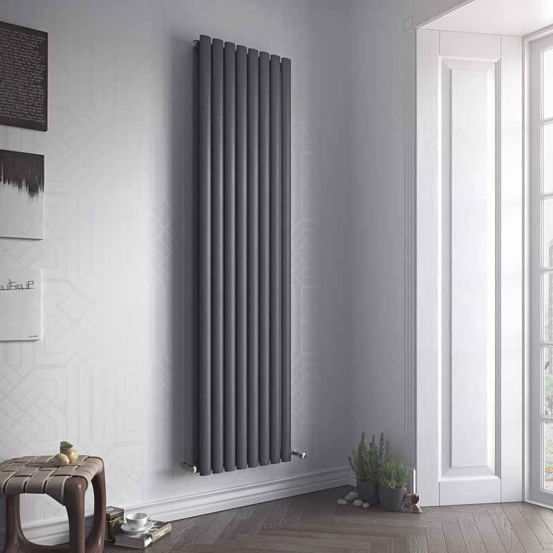 Eucotherm Nova Duo Vertical Tube Radiator (2 colours, 12 sizes) - Brand New Bathrooms