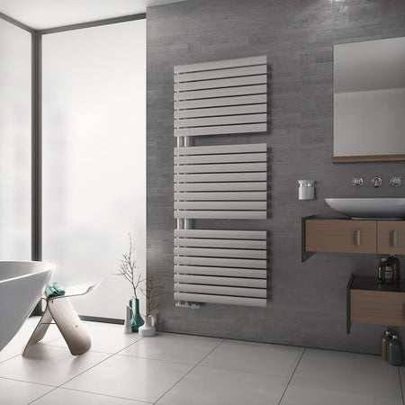 Eucotherm Nova Trium Electric Ladder Towel Radiator with Smart Control (2 colours, 2 sizes) - Brand New Bathrooms