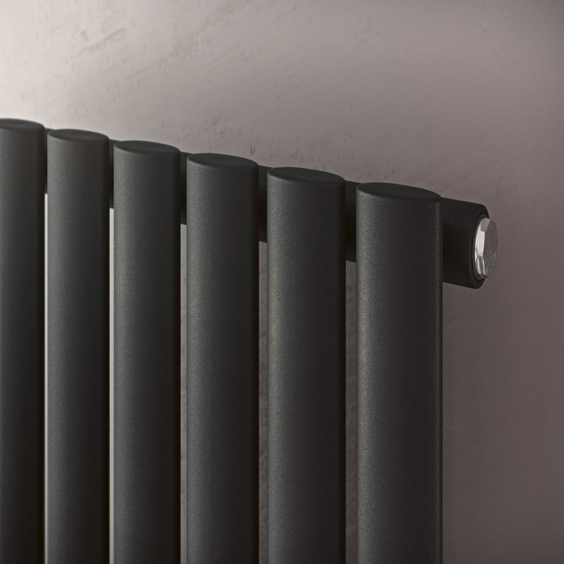 Eucotherm Nova Single Vertical Tube Radiator (2 colours, 12 sizes) - Brand New Bathrooms