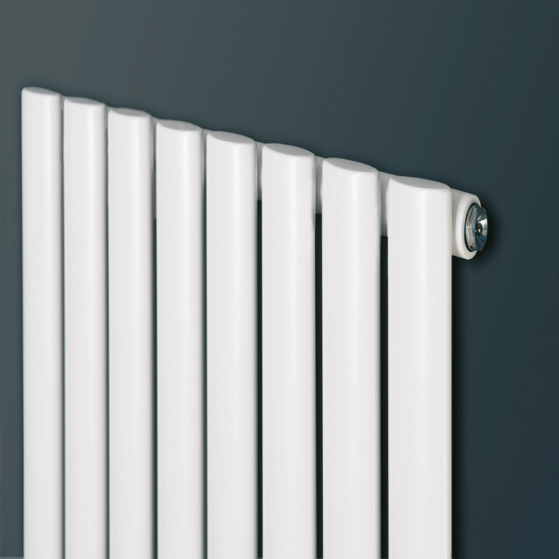 Eucotherm Nova Single Vertical Tube Radiator (2 colours, 12 sizes) - Brand New Bathrooms