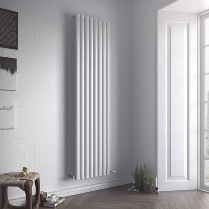 Eucotherm Nova Single Vertical Tube Radiator (2 colours, 12 sizes) - Brand New Bathrooms