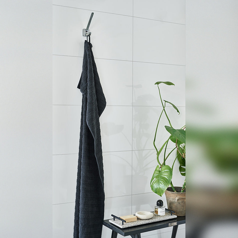 Smedbo Ice Door/Wall Mounted Bath Robe Hook (Polished Chrome)