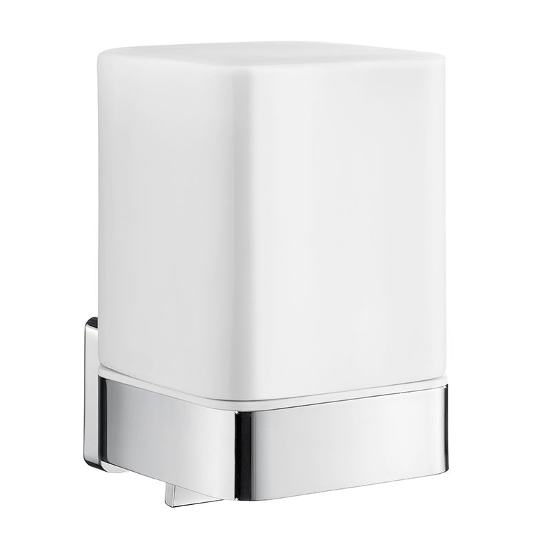 Smedbo ICE Porcelain Soap Dispenser Polished Chrome (4 Variants) - Brand New Bathroom 