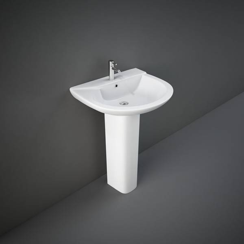 RAK Ceramics Tonique Pedestal for Basin (1 size, White) - Brand New Bathrooms