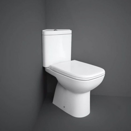 RAK Ceramics Origin Corner Full Access WC Pack w/ Cistern (White) - Brand New Bathrooms