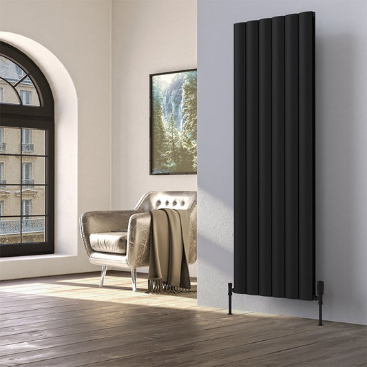 Brand New Bathrooms Otis Double Aluminium Radiator (3 sizes, 3 colours)