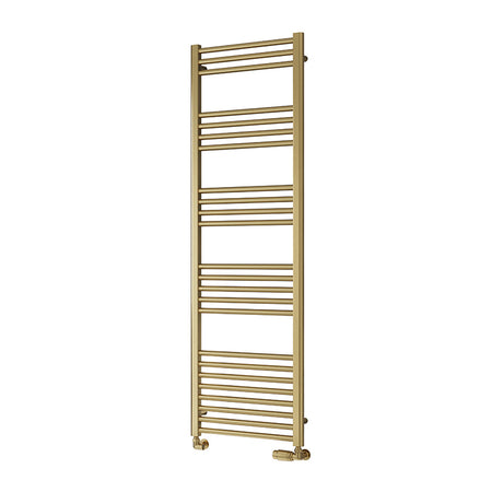 Reina Ottone Towel Radiator (6 sizes, Brushed Brass) - Brand New Bathrooms
