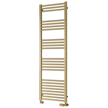 Reina Ottone Towel Radiator (6 sizes, Brushed Brass) - Brand New Bathrooms