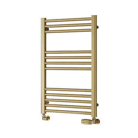 Reina Ottone Towel Radiator (6 sizes, Brushed Brass) - Brand New Bathrooms