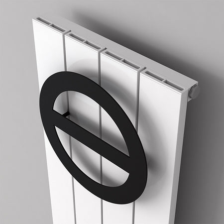 Carisa O Type Towel Holder (1 size, Black) - Brand New Bathrooms