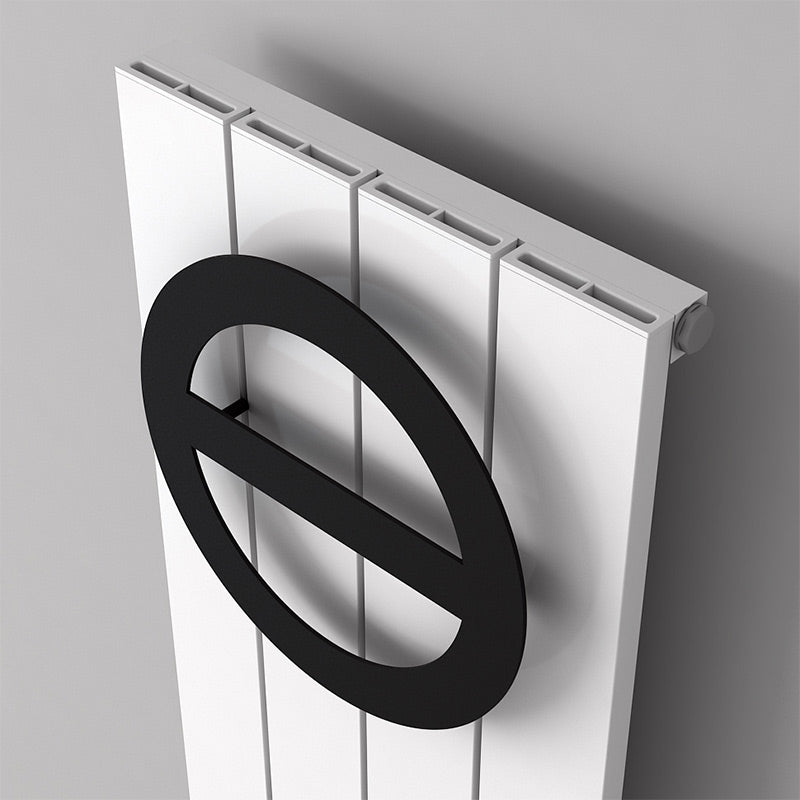 Carisa O Type Towel Holder (1 size, Black) - Brand New Bathrooms