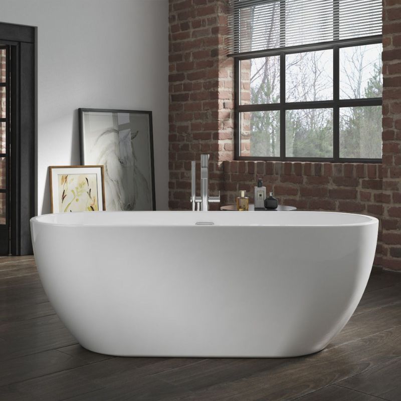 Royce Morgan Onyx Freestanding Acrylic Bathtub - Brand New Bathrooms