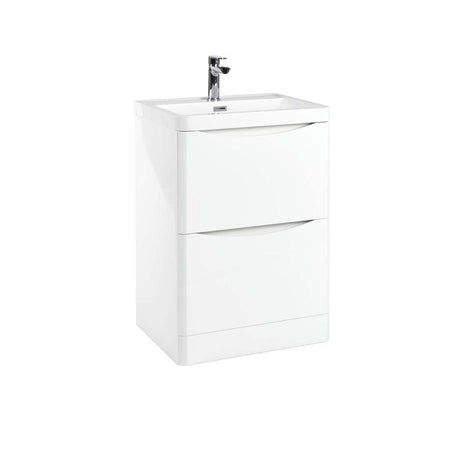 Scudo Bella Floor Mounted Basin Cabinet (4 sizes, 2 colours) - Brand New Bathrooms