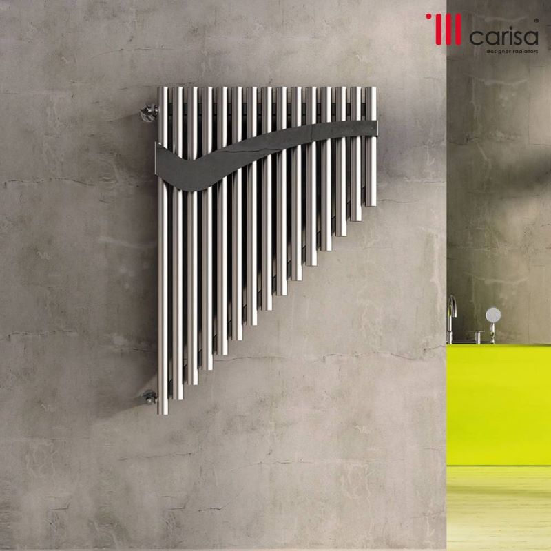 Carisa Pan Stainless Steel Radiator (1 size, 2 colours)