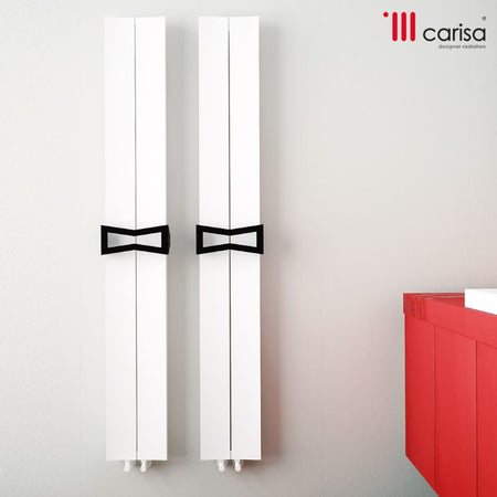Carisa Papillion Bath Aluminium Bespoke Radiator (4 sizes, 2 colours) - Brand New Bathrooms