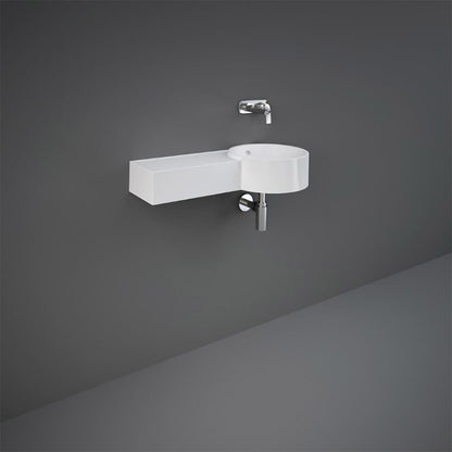 RAK Ceramics Petit Wash Basin (1 size, 2 styles, 2 types, Alpine White) - Brand New Bathrooms