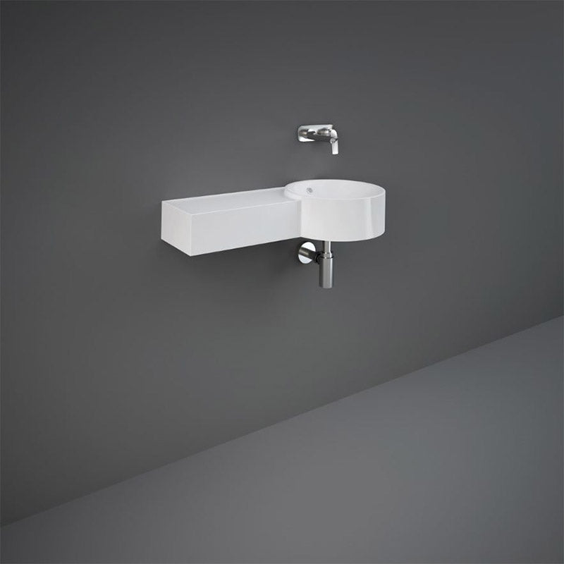RAK Ceramics Petit Wash Basin (1 size, 2 styles, 2 types, Alpine White) - Brand New Bathrooms