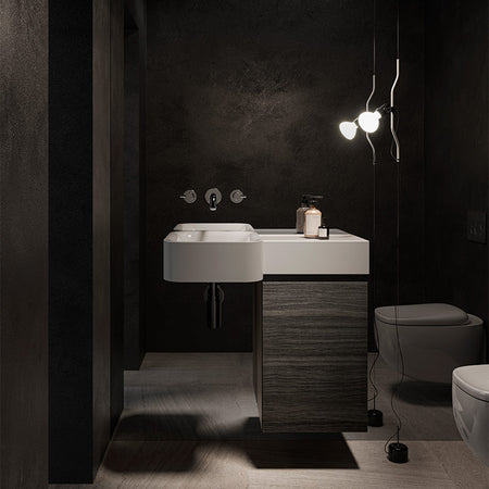 RAK Ceramics Petit Wash Basin (1 size, 2 styles, 2 types, Alpine White) - Brand New Bathrooms