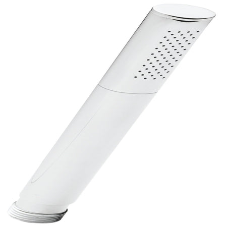 Nuie Shower Accessories Brass Pencil Round Handset (1 size, Chrome) - Brand New Bathrooms