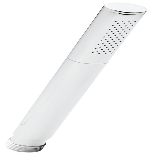 Nuie Shower Accessories Brass Pencil Round Handset (1 size, Chrome) - Brand New Bathrooms