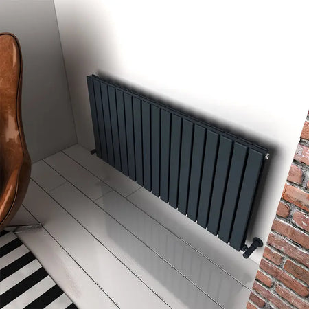 Carisa Plata Double Aluminium Radiator (10 Sizes) - Brand New Bathrooms