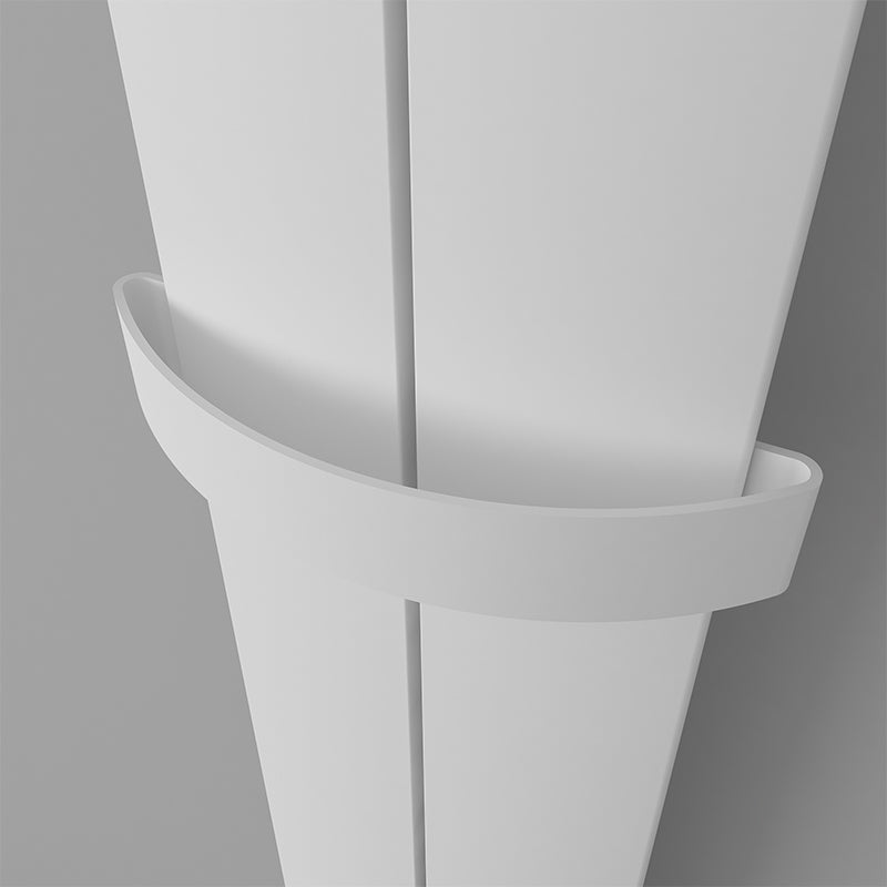 Carisa Play Towel Holder (1 size, White) - Brand New Bathrooms