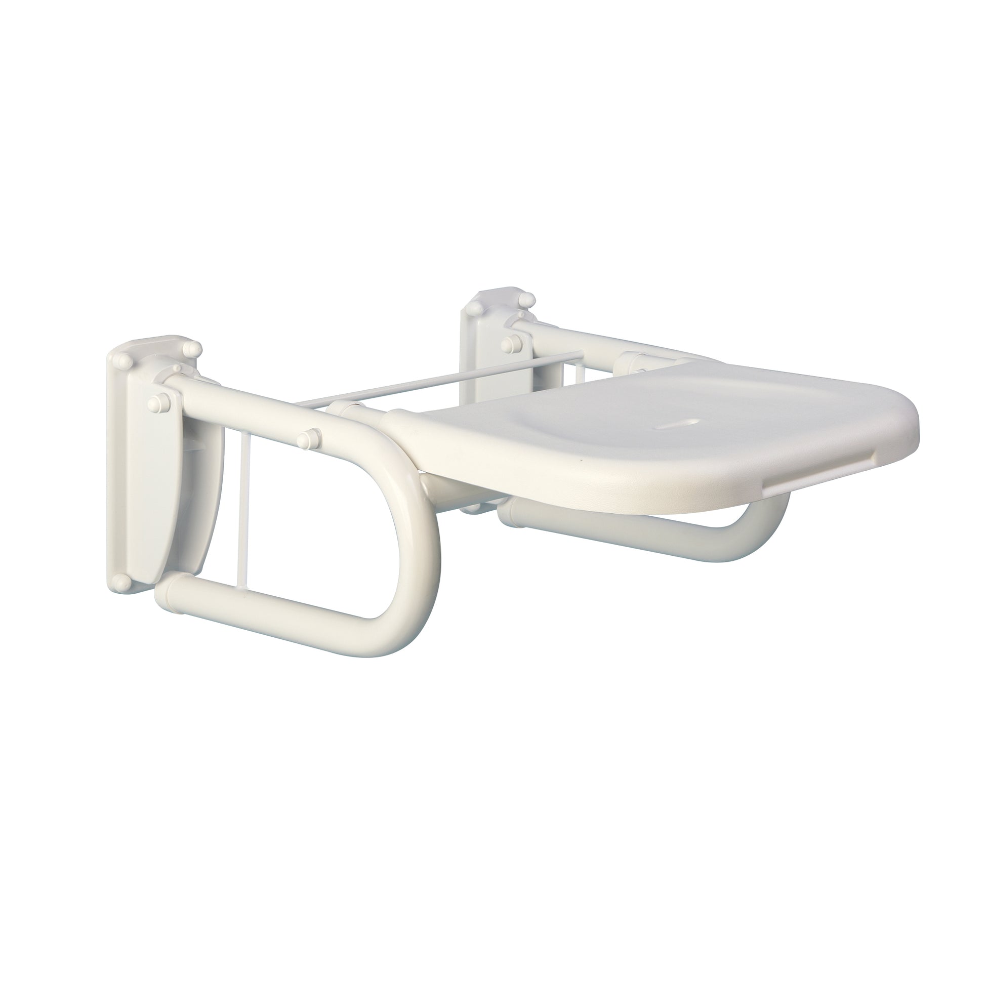 Bathex Stainless Steel Projection Shower Seat & Support (1 size, 5 colours) - Brand New Bathrooms