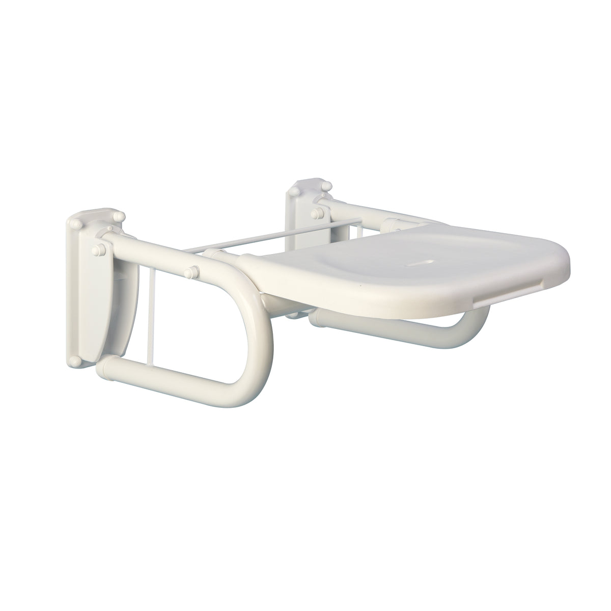 Bathex Stainless Steel Projection Shower Seat & Support (1 size, 5 colours) - Brand New Bathrooms