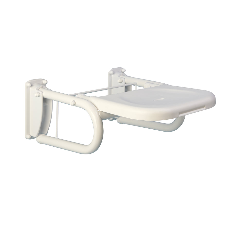 Bathex Stainless Steel Projection Shower Seat & Support (1 size, 5 colours) - Brand New Bathrooms