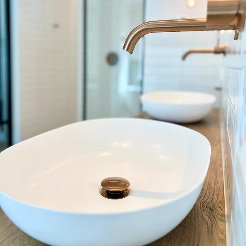 Loutro Lavabo Marina Paolo Counter Top Basin (1 size, 2 colours) - Brand New Bathrooms