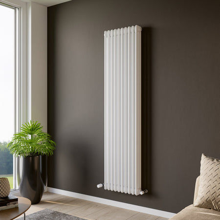 Eucotherm Phoenix 3 Column Radiators (2 colours, 14 sizes) - Brand New Bathrooms
