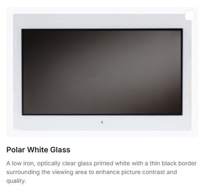 Aquavision Genesis Frameless Bathroom TV (4 sizes, 3 choices of glass finish) - Brand New Bathrooms