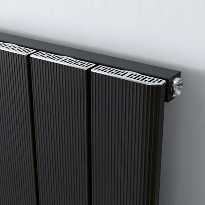 Eucotherm Polaris Aluminium Vertical Radiator (2 colour, 2 sizes) - Brand New Bathrooms
