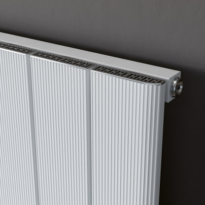 Eucotherm Polaris Aluminium Vertical Radiator (2 colour, 2 sizes) - Brand New Bathrooms