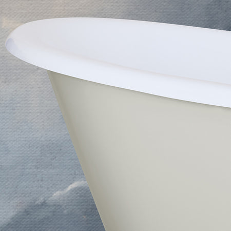 Hurlingham Prior Double Ended Cast Iron Clawfoot Bathtub (1 size, any colour) - Brand New Bathrooms