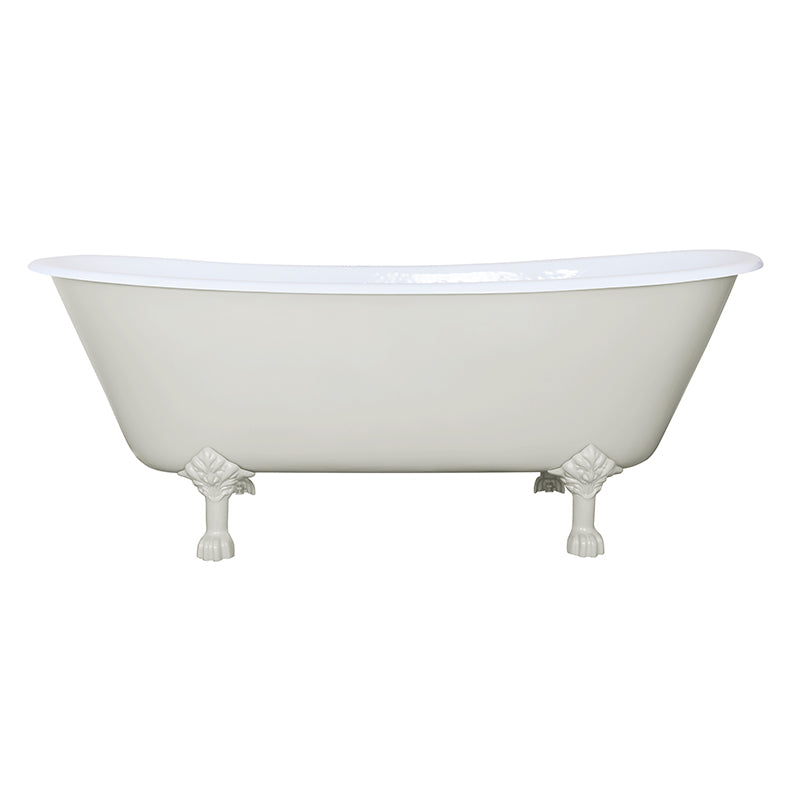 Hurlingham Prior Double Ended Cast Iron Clawfoot Bathtub (1 size, any colour) - Brand New Bathrooms