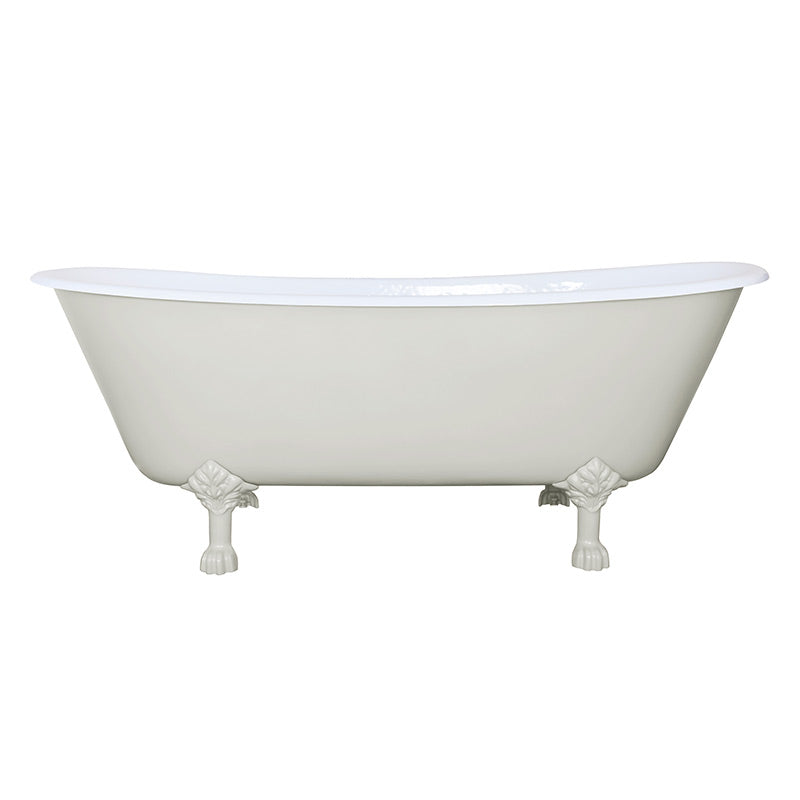 Hurlingham Prior Double Ended Cast Iron Clawfoot Bathtub (1 size, any colour) - Brand New Bathrooms
