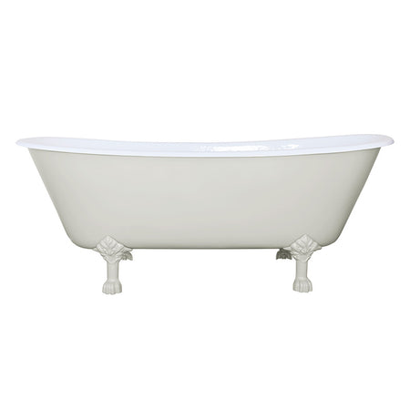 Hurlingham Prior Double Ended Cast Iron Clawfoot Bathtub (1 size, any colour) - Brand New Bathrooms
